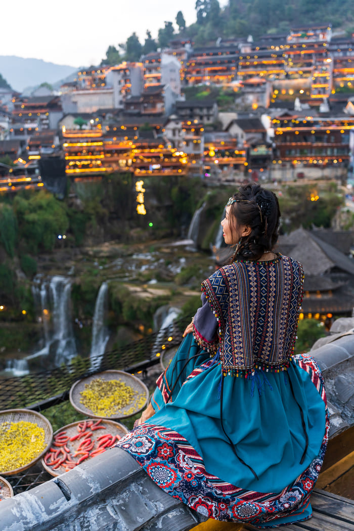 foto ciudad lijiang, China